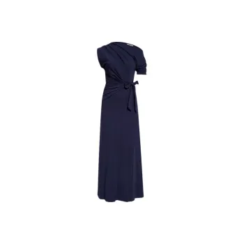 DVF Diane Von Furstenberg Ruched One Shoulder Dress