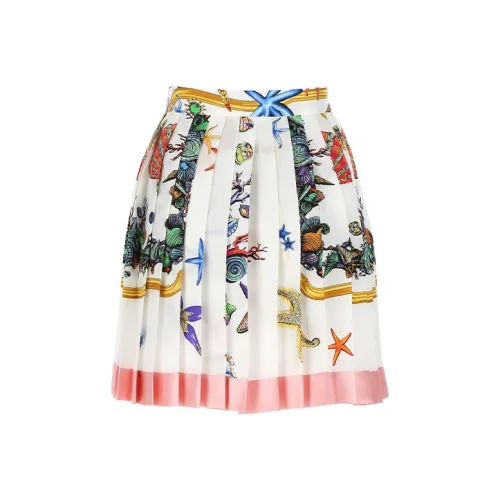 VERSACE VERSACE Casual Short Skirts Women's White