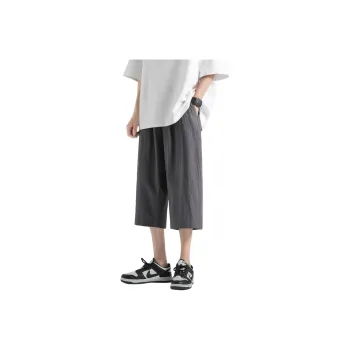Warrior Huichao Riding The Wind Collection Casual Shorts Unisex Dark Gray
