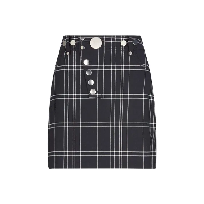 Alexander Wang Casual Short Skirts Women's Black-0