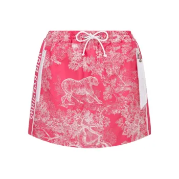 DIOR Casual Short Skirts Women's Pink