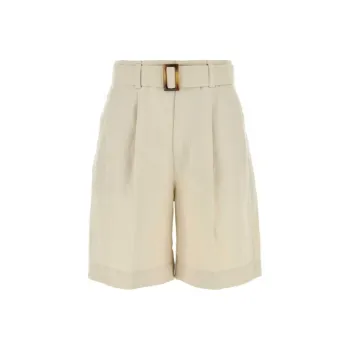 WOOLRICH Drapey Belted Shorts