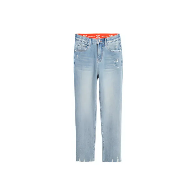 Ran and pure Jeans Women's Light Blue-0