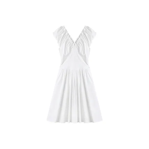 The Plums Are Cooked Short-Sleeved Dresses Women's