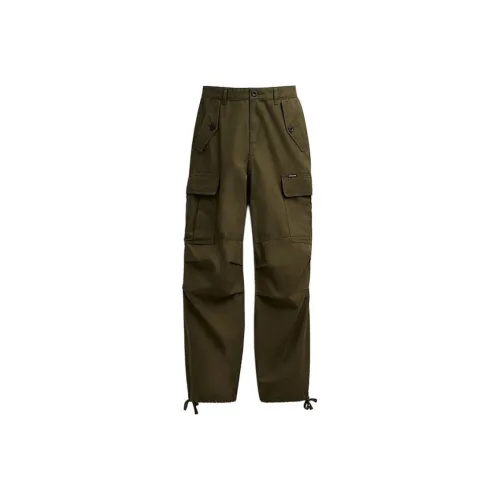 COACH SS24 Cargo Pants Women's Army Green