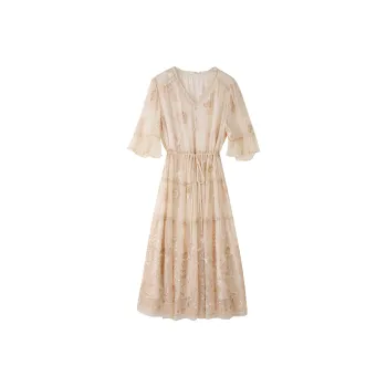 To The West Short Sleeved Dress Women's
