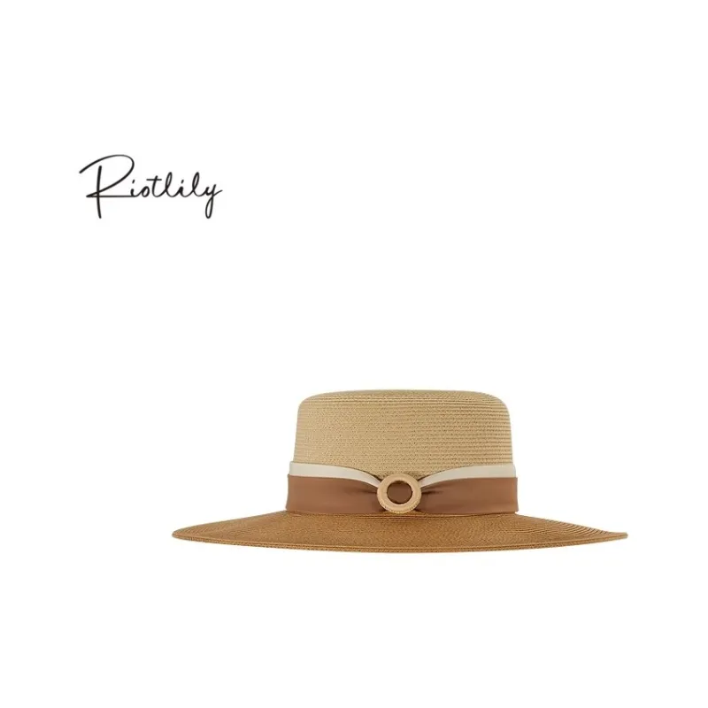 RiotLILY Wheat Straw Hat Women's-1
