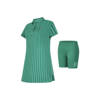 FILA Short Sleeved Dress Women's Melon Blue Green