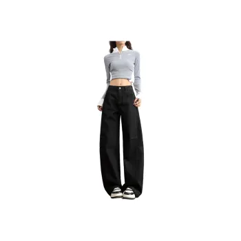 HIPPIEMISS Jeans Women's Black Gold G