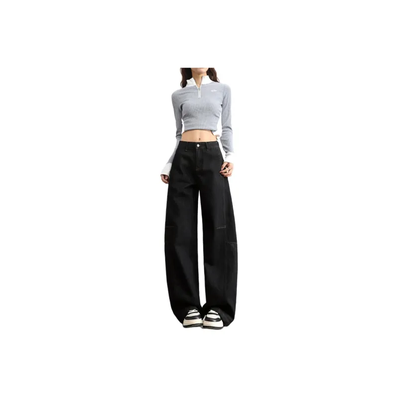 HIPPIEMISS Jeans Women's Black Gold G-0