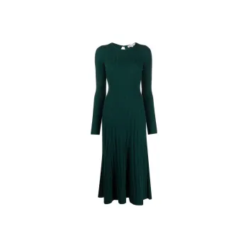Reformation Long-Sleeved Dresses Women's Green