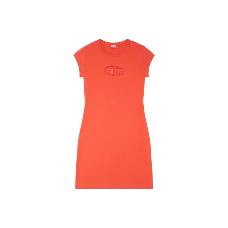 DIESEL D Angiel Cut out T shirt Minidress-0