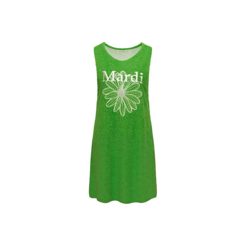 MARDI MERCREDI Sleeveless Dresses Women's Mystical Tea Green-0