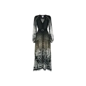 CAMILLA Long-Sleeved Dresses Women's Black
