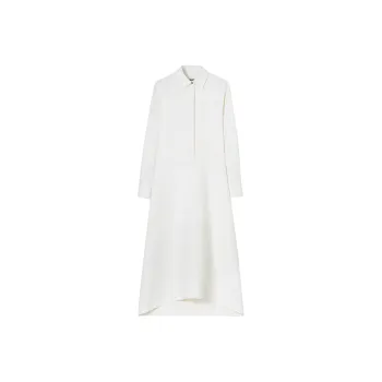 JIL SANDER Long-Sleeved Dresses Women's White