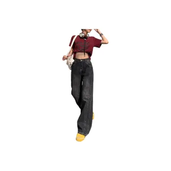 ZNZX Jeans Women's Black Gray Color