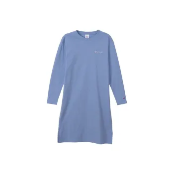 Champion FW24 Long-Sleeved Dresses Women's Light Blue