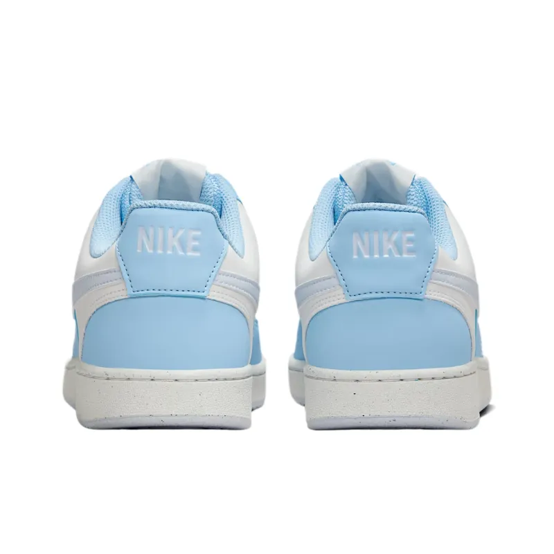 Nike Court Vision Low Top Casual Shoes Women's Blue-4
