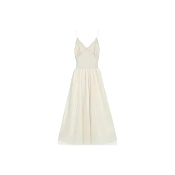 ETSE Slip Dress Women's Apricot