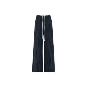 Kazakhstan Casual Pants Women's Dark Blue