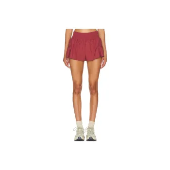 FREE PEOPLE SS24 Casual Shorts Women's Wine-Colored