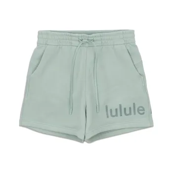 Lululemon Loungeful High Rise Short 4' Graphic Casual Shorts Women's Green