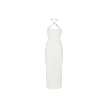 The Attico Halterneck Midi Dress