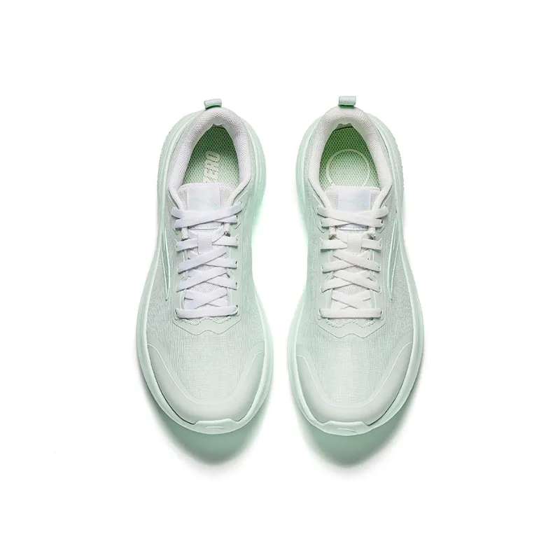 Anta Running Collection Anti Slip Wear Resistant Low Top Casual Running Shoes Women's Light Sunlit Green-2