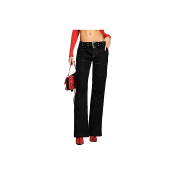 I.AM.GIA NAIMA CARGO PANT Cargo Pants Women's BLACK/Black