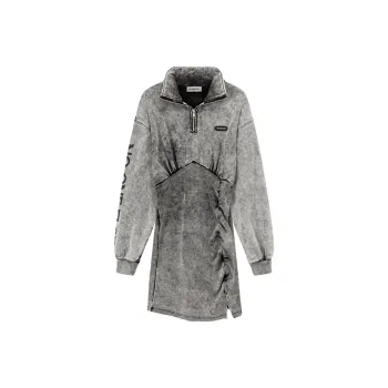 NO ONE ELSE Long Sleeved Dresses Women's Light Gray