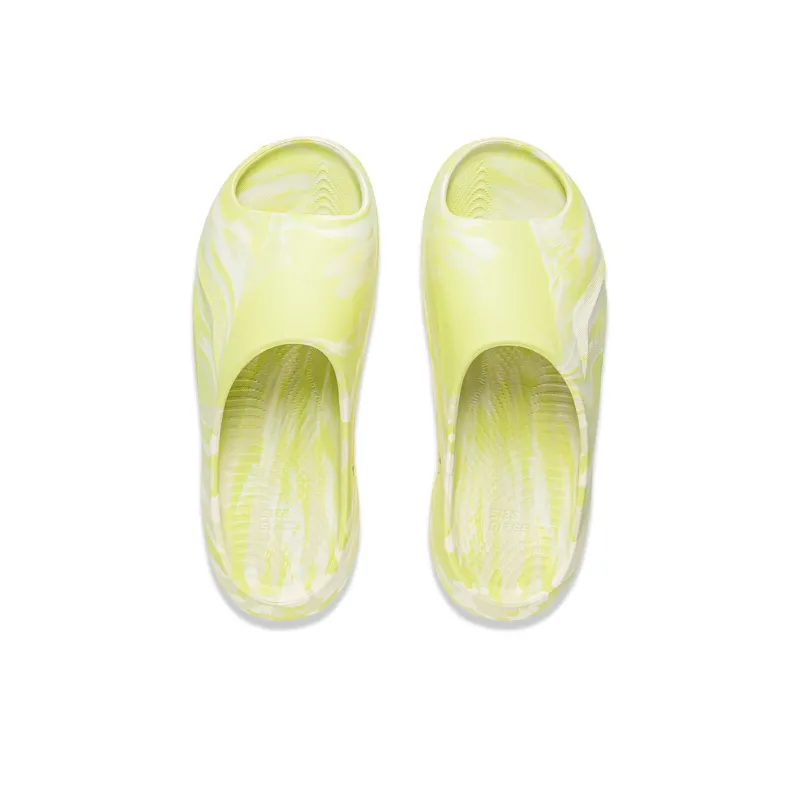 YINGXIONGLIANMENGYONGCHIPAIDUI x LiNing Soft Clap Slip Resistant Abrasion Resistant Slide Slippers Unisex Green-3