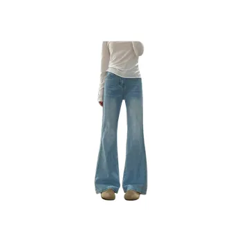 Concubine Zhu Jeans Women's Light Blue