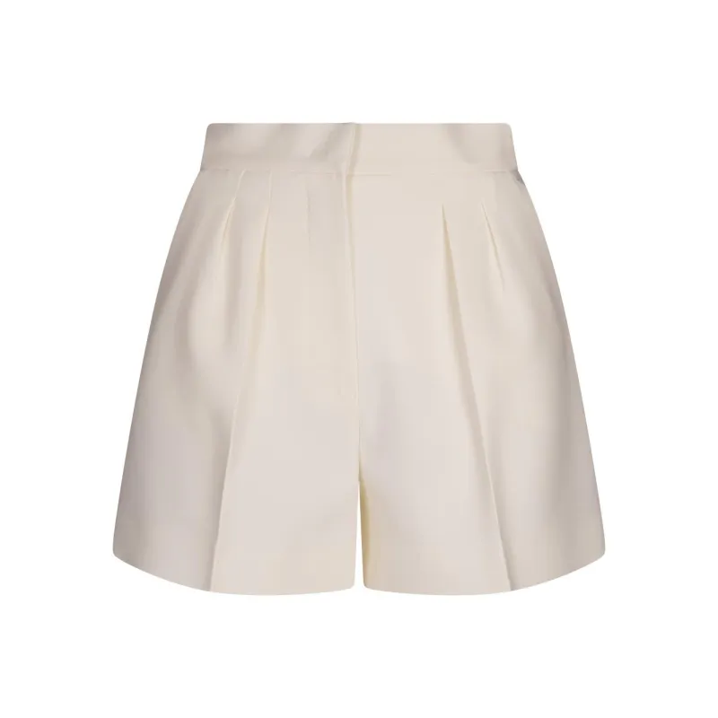 MaxMara Giugno Pleat Detailed Shorts-0