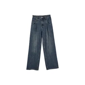 XIANGYING Jeans Women's Denim Blue