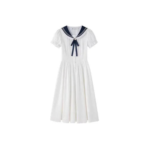 PLAY BUSH Short Sleeved Dress Women's