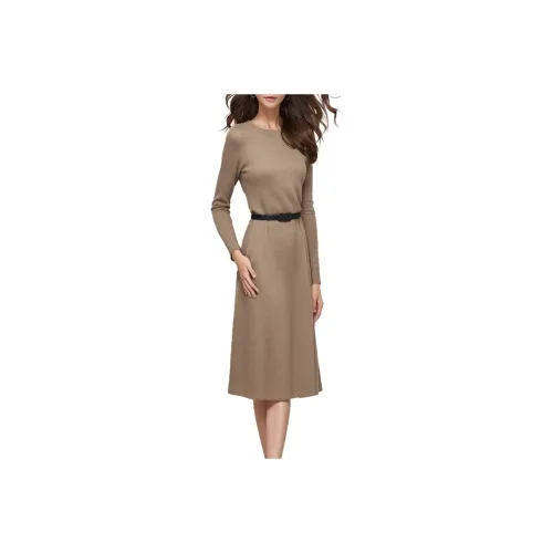 Mapping Long Sleeved Dresses Women's