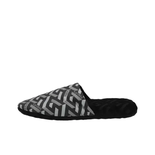 FANSIZHE Closed Toe Slippers Men's Black