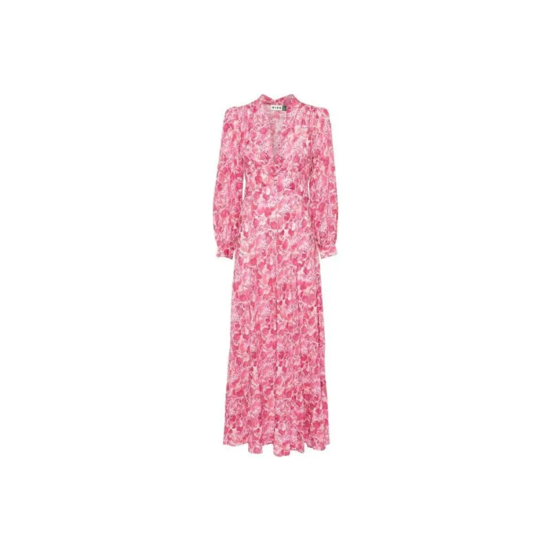 Rixo Long-Sleeved Dresses Women's Pink-0