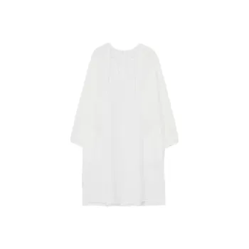 Yohji Yamamoto Long Sleeved Dresses Women's White