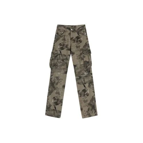AHDO Cargo Pants Women's Army Green