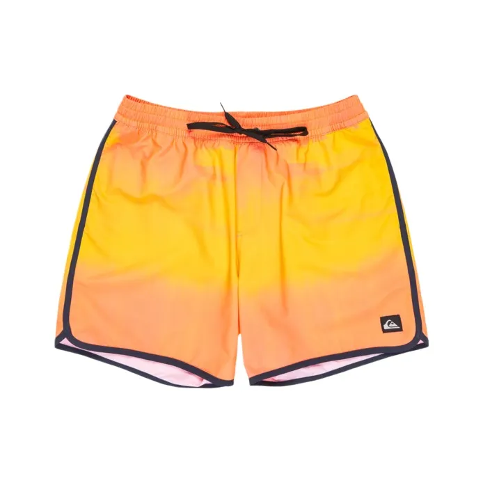 Quiksilver Surfsilk Scallop Swimming Shorts Men's Yellow-1