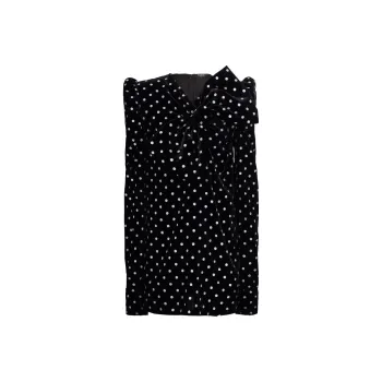 BALMAIN Large Bow Detailed Mini Dress