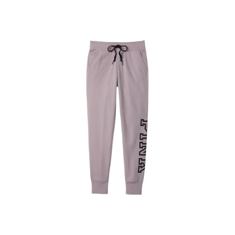 Victoria's Secret PINK Knitted Sports Pants Women's Dreamy Lilac-0