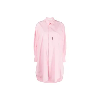 PALM ANGELS Long sleeve Shirt Dress