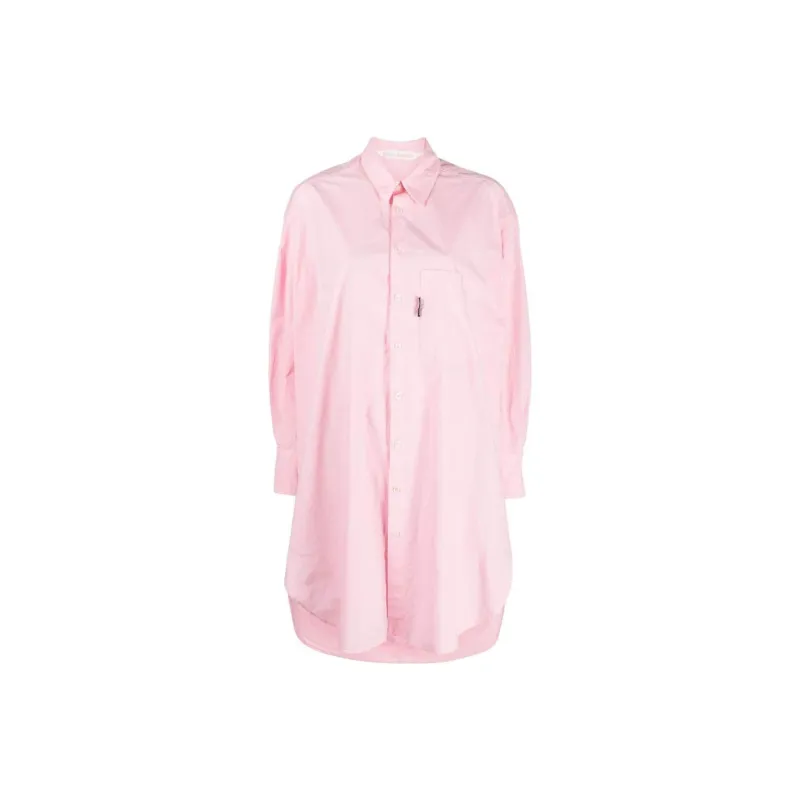 PALM ANGELS Long sleeve Shirt Dress-0
