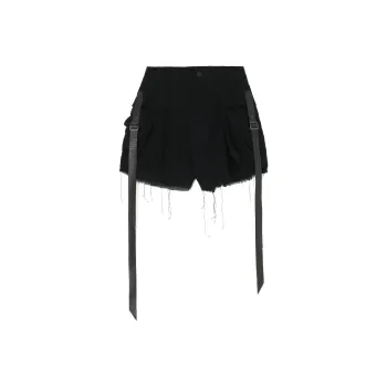 Yohji Yamamoto Casual Shorts Women's Black