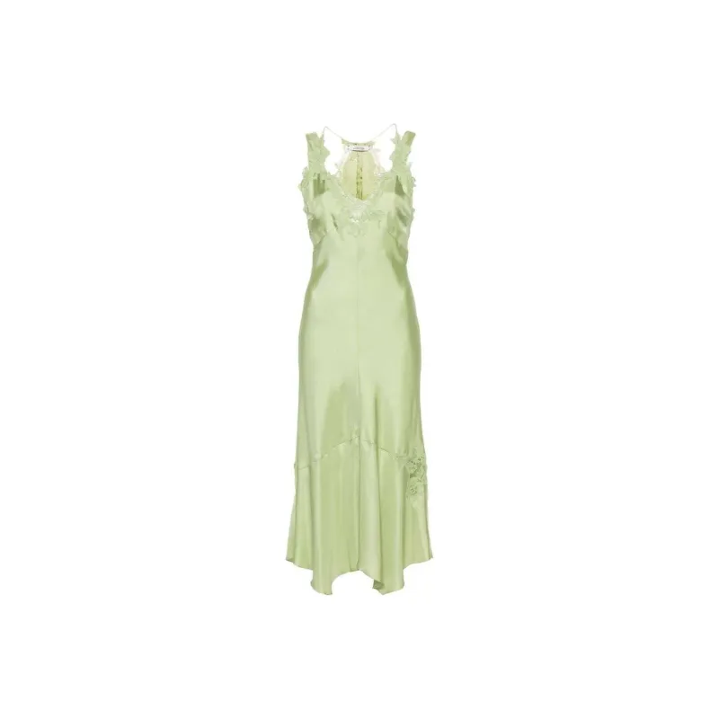 Dorothee Schumacher Lace appliqué Camisole Silk Dress-0