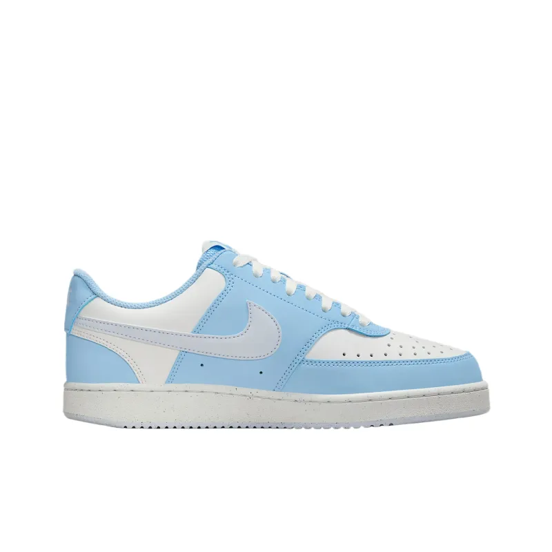Nike Court Vision Low Top Casual Shoes Women's Blue-1