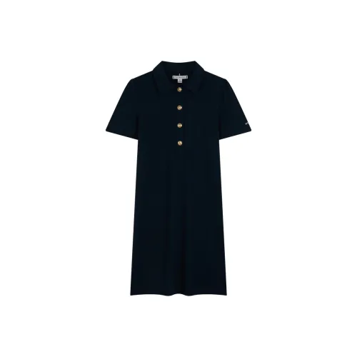 Tommy Hilfiger Short Sleeved Dress Women's Navy Blue