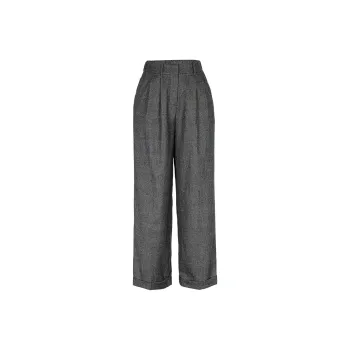LILIXIUKE Suit Trouser Women's Glen Plaid